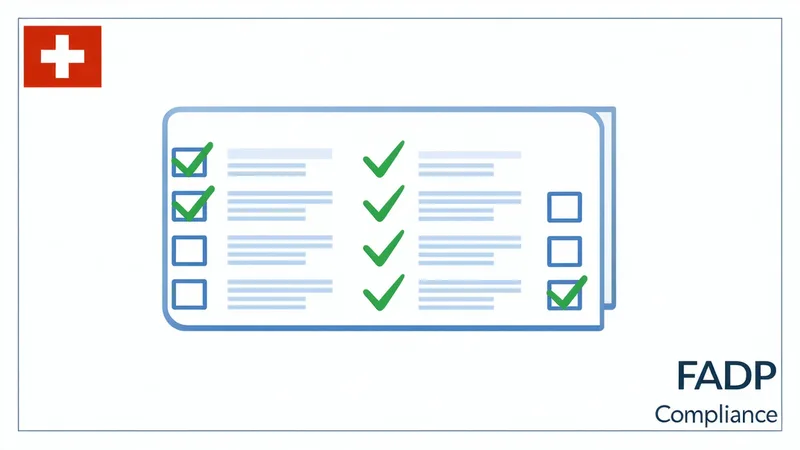 FADP compliance checklist for 2025–2026